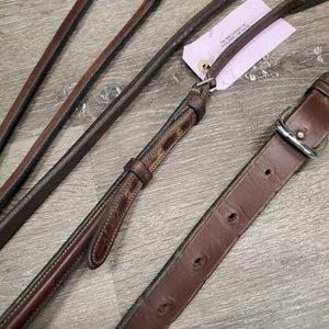 Soft Rsd Running Martingale, stopper *gc, mnr dirt, residue & faded?discolored, rubs, xholes