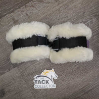 "Save the Sheep" 2 Techno Sheepskin Lined Pastern Wraps, box *new
