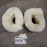 "Save the Sheep" 2 Techno Sheepskin Lined Pastern Wraps, box *new
