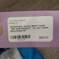 Jersey Mesh Cooler, "SM 2019 Masters" *xc, mnr stains
