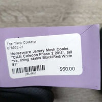 Jersey Mesh Cooler, "CAN Caledon Phase 2 2014", tail *xc, lining stains
