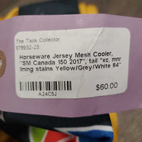 Jersey Mesh Cooler, "SM Canada 150 2017", tail *xc, mnr lining stains