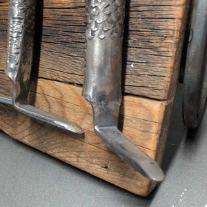 Hand forged Upcycled Rasp - Hoof Pick *new "Made in Alberta"