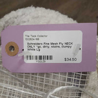 Fine Mesh Fly NECK ONLY *gc, dirty, stains, clumpy, sm holes