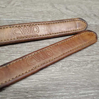 Soft Nylon Lined Stirrup Leathers *gc, clean, stains, dents, rubs, scrapes, creases