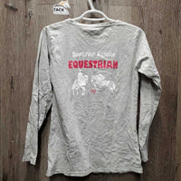LS Shirt "Superior Equine" *vgc, mnr pilly pits
