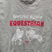 LS Shirt "Superior Equine" *vgc, mnr pilly pits
