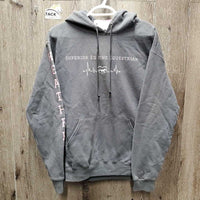 Sweatshirt Hoodie "Superior Equine Equestrian" *gc, rubs, pilly, faded
