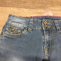 Full Seat Denim Breeches *vgc, pilly inside, seat rubs
