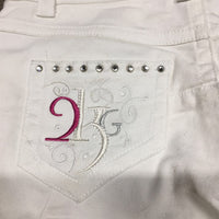 Euro Seat Breeches *gc, rubs, stains, rubs, puckers & pills
