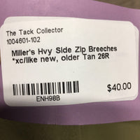 Hvy Side Zip Breeches *xc/like new, older
