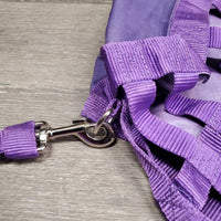 Hvy Cordura & Nylon Web Hay Bag, 3x straps, thick rope *vgc, clean, mnr stains & hay