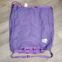 Hvy Cordura & Nylon Web Hay Bag, 3x straps, thick rope *vgc, clean, mnr stains & hay