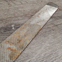 Rasp *gc/fair, rust, gunky, stains, dirt
