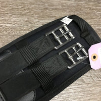 Padded Memory Foam Neoprene Dressage Girth, 2x els, d ring *gc/vgc, clean, mnr dusty?residue, hairy, No Strap
