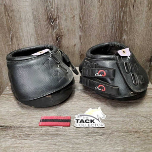 Pr Hoof Boots, box, info packet *vgc, dirty interior, scuffed soles