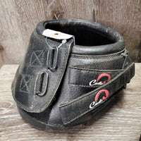 Pr Hoof Boots, box, info packet *vgc, dirty interior, scuffed soles
