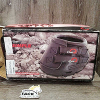 Pr Hoof Boots, box, info packet *vgc, dirty interior, scuffed soles
