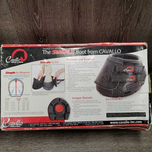 Pr Hoof Boots, box, info packet *vgc, dirty interior, scuffed soles