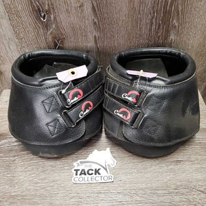Pr Hoof Boots, pr extra beds, box *xc/vgc, clean, mnr dirt, scuffs
