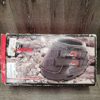 Pr Hoof Boots, pr extra beds, box *xc/vgc, clean, mnr dirt, scuffs