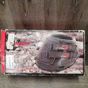 Pr Hoof Boots, pr extra beds, box *xc/vgc, clean, mnr dirt, scuffs