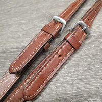 Adjustable Breastplate, snap *vgc, mnr scraped edges, clean, xholes, stiff
