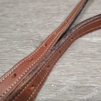 Adjustable Breastplate, snap *vgc, mnr scraped edges, clean, xholes, stiff
