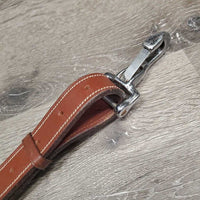 Adjustable Breastplate, snap *vgc, mnr scraped edges, clean, xholes, stiff