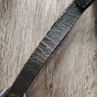 Braided Halter - Bridle, 2 Bit Attachments, Buckles, Plain Reins *like new, stiff, mnr creases
