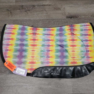 Orothosport Western Pad, 4 closed boots *gc, clumpy, dirt, hairy, stains, rubs, faded, mnr snags, threads
