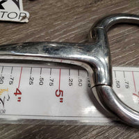 Knife Edge Eggbutt Snaffle Bit *vgc, clean, mnr scratches
