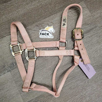 Soft Thick Nylon Halter *gc, discolored, stains, rubs, faded, frayed edges
