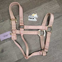 Soft Thick Nylon Halter *gc, discolored, stains, rubs, faded, frayed edges
