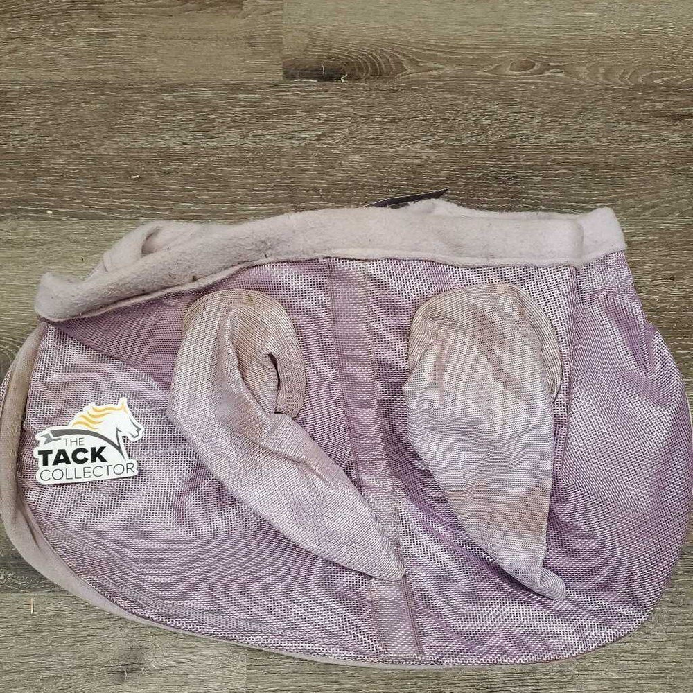 Hvy Mesh Fly Mask, Ears, Wire Brow *gc, stains, NO nose, stain, clumpy, hair