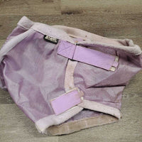 Hvy Mesh Fly Mask, Ears, Wire Brow *gc, stains, NO nose, stain, clumpy, hair
