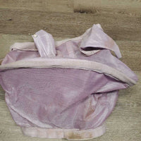 Hvy Mesh Fly Mask, Ears, Wire Brow *gc, stains, NO nose, stain, clumpy, hair
