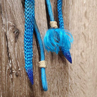 Braided Nylon Headstall *gc, frays, dirt, oxidized
