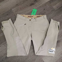 Full Seat Breeches *gc, mnr puckers, pills, seams: holey, older, pilly lining
