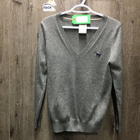 LIght Wool V Neck Sweater *xc