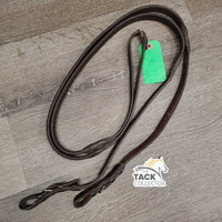 FS Rsd Rubber Reins, Buckles *vgc, mnr dirt & rubs
