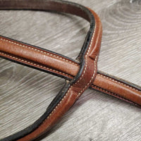 Rsd Narrow Standing Martingale, Roller Buckle *vgc/gc, No ?stopper, dry, rubs, stains, edge scrapes, v.tight keeper, mnr dirt?residue
