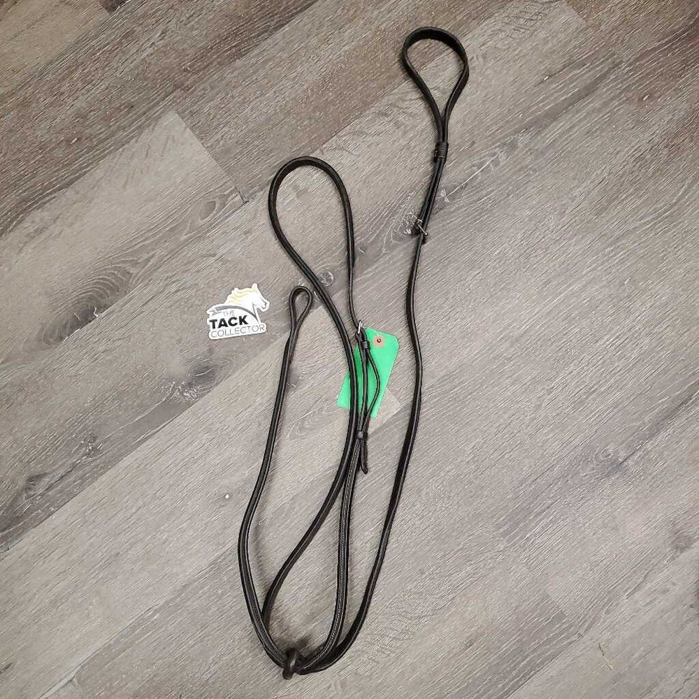 Rsd Leather Standing Martingale, Roller Buckle, stopper *vgc, clean, mnr dirt & edge scrapes