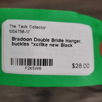Bradoon Double Bridle Hanger, buckles *xc/like new
