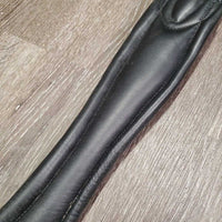 FS Thick Padded Leather Girth, 2x Els, D Ring *xc/like new, clean
