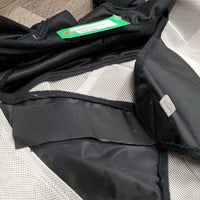 Hard Mesh Fly Mask, ears, forelock hole *like new/xc, mnr hair