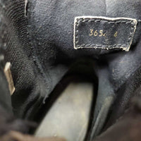 JUNIORS Paddock Boots, Zips *gc/fair, clean, rubs, dents, insideL dirty, rubs, missing & curled insoles
