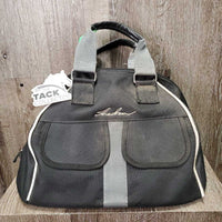 Helmet Bag, zipper *gc, cracked handle, mnr dirt & glitter
