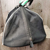 Helmet Bag, zipper *gc, cracked handle, mnr dirt & glitter
