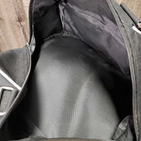 Helmet Bag, zipper *gc, cracked handle, mnr dirt & glitter
